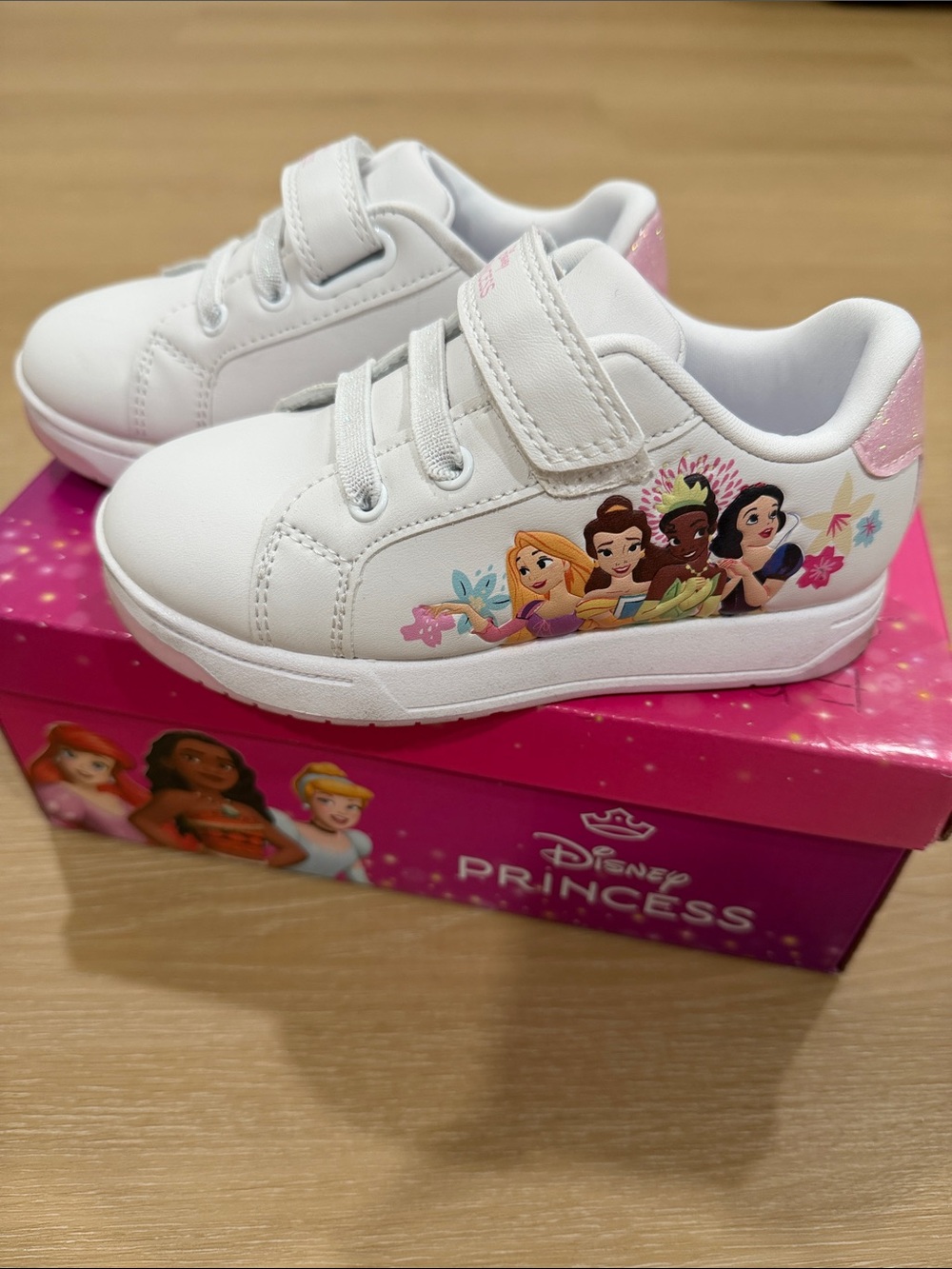 Disney Princess White Sneakers